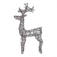 ULD-M6098-160/SBA WARM WHITE IP44 DEER-3 Фигура светодиодная каркасная «Олень-3». TM Uniel