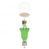 Лампа светодиодная для растений LED-A60-15W/SPSB/E27/CL PLP30GR. Спектр для рассады и цветения. ТМ ФитоЛето