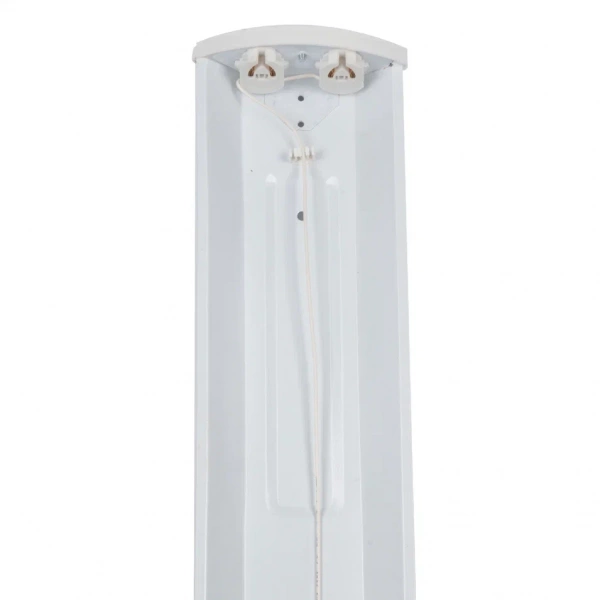 ULO-C40B T8x2/L124 IP40 WHITE Светильник линейный накладной. Без лампы. Цоколь G13, под лампу Т8. TM Uniel