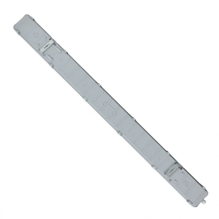 ULO-C41A T8x2/L128 IP65 WHITE Светильник линейный накладной. Без ламп. Цоколь G13, под лампы Т8. TM Uniel