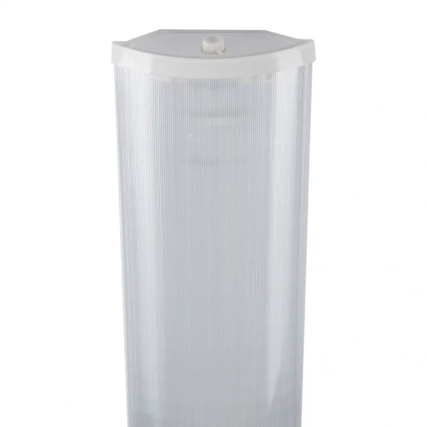 ULO-C40B T8x2/L124 IP40 WHITE Светильник линейный накладной. Без лампы. Цоколь G13, под лампу Т8. TM Uniel